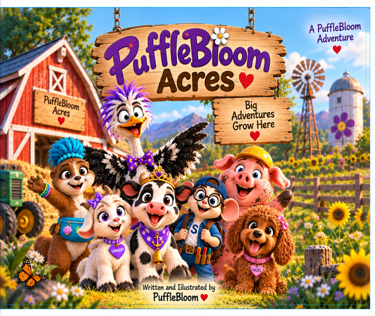 PuffleBloom Acres book cover